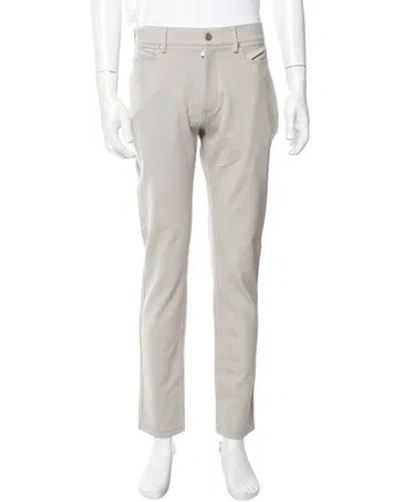 Pre-owned Patrick Assaraf Pants In Neutral