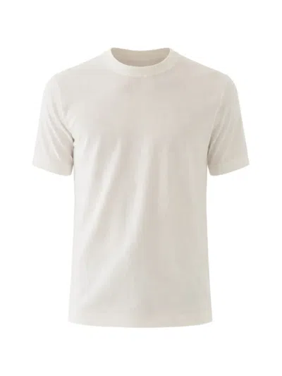 Patrick Assaraf Short-sleeve Crew-neck T-shirt In White