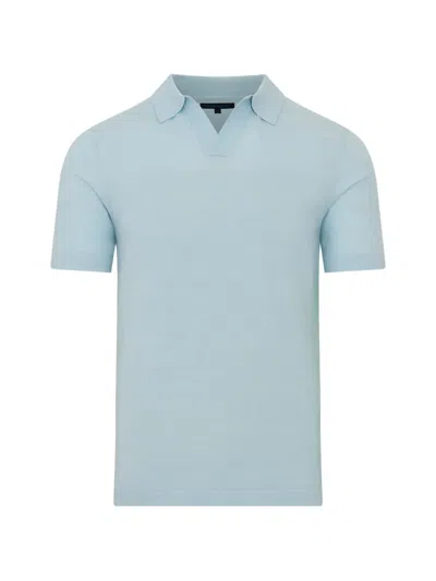 Patrick Assaraf Short-sleeve T-shirt In Blue