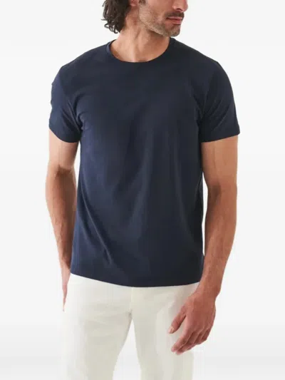 Patrick Assaraf Short-sleeve T-shirt In Blue