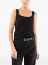 Patrick Assaraf Sleeveless Top In Black