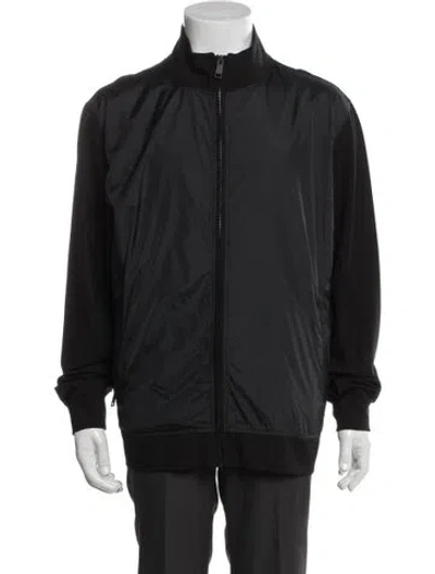 Pre-owned Patrick Assaraf Windbreaker In Black