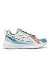 Patrick Ewing Women's Fastbreak Runner Sneakers In White/mint/orange In Multi