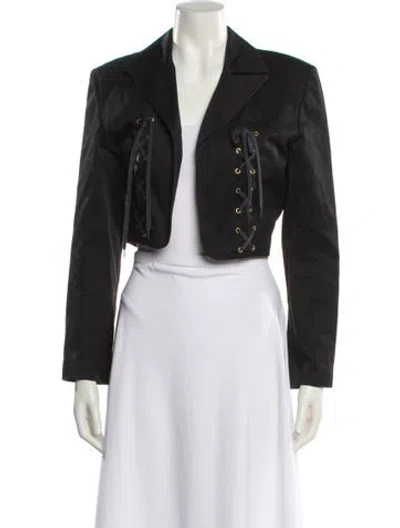 Pre-owned Patrick Kelly Vintage 1980's Evening Jacket In Black