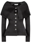 Patrick Mcdowell Lucette Satin Jacket In Black
