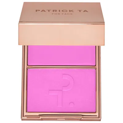Patrick Ta Major Headlines Double-take Crème & Powder Blush Duo Thank Me Later 0.17 oz Crème And 0.17 oz Powder