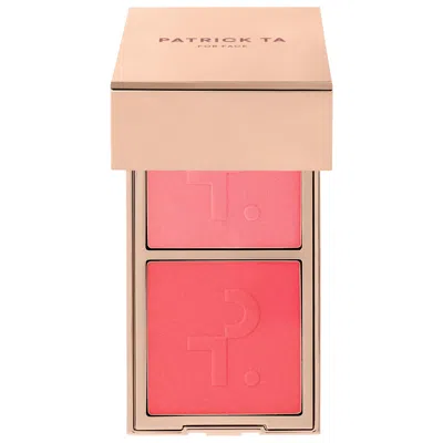 Patrick Ta Major Headlines Transition Blurring Under Eye Blush Duo Quite Confident 0.2 Oz/6 G
