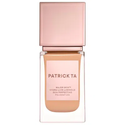 Patrick Ta Major Skin Hydra-luxe Luminous Skin Perfecting Foundation For Natural Glow 11 Golden 1 oz / 30 ml In White