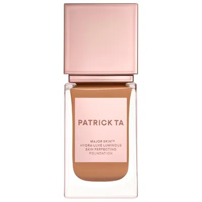 Patrick Ta Major Skin Hydra-luxe Luminous Skin Perfecting Foundation For Natural Glow 16 Peachy Neutral 1 oz / In Brown