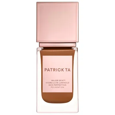 Patrick Ta Major Skin Hydra-luxe Luminous Skin Perfecting Foundation For Natural Glow 20 Golden 1 oz / 30 ml In Brown