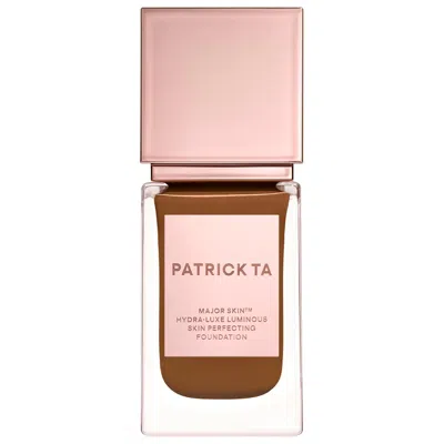 Patrick Ta Major Skin Hydra-luxe Luminous Skin Perfecting Foundation For Natural Glow 22 Golden Olive 1 oz / 30 In White