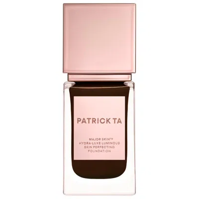 Patrick Ta Major Skin Hydra-luxe Luminous Skin Perfecting Foundation For Natural Glow 30 Rich Neutral 1 oz / 30 In Burgundy
