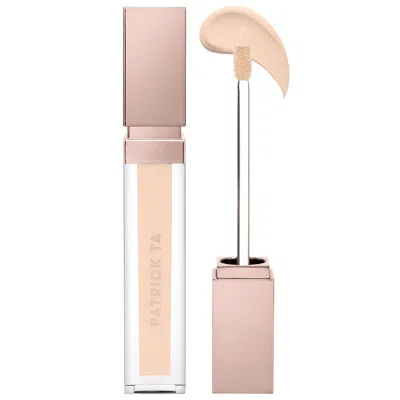 Patrick Ta Major Skin Soft Blur Brightening Hydrating Concealer With Vitamin E Light Neutral 1 0.2 Oz/6 ml