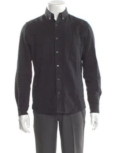 Pre-owned Patrik Ervell Long Sleeve Shirt In Gray