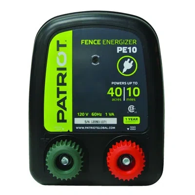 Patriòt Fence Energizer In Black