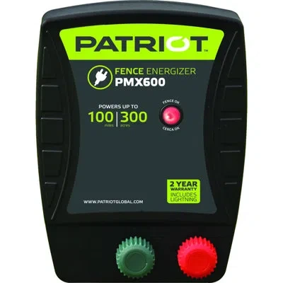 Patriòt Fence Energizer In Black