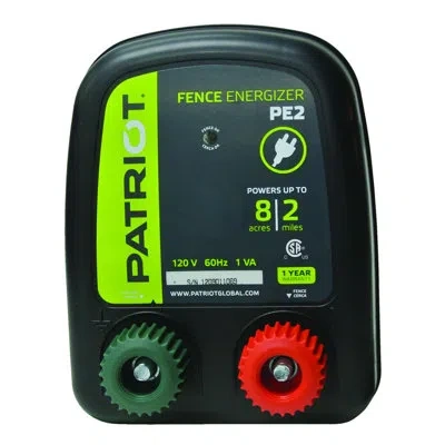 Patriòt Fence Energizer In Black