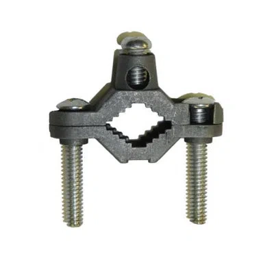 Patriòt Ground Rod Clamp In Silver