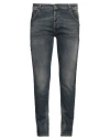 Patriòt Man Jeans Blue Size 42 Cotton, Elastane