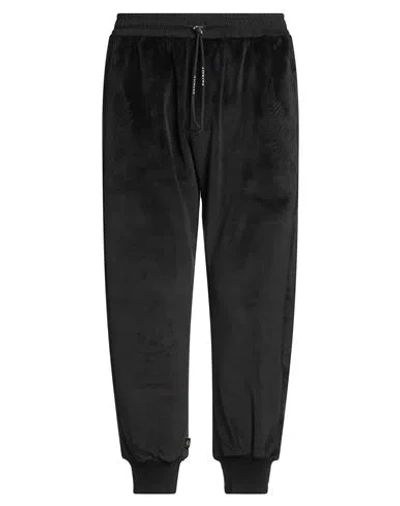 Patriòt Man Pants Black Size Xl Polyester, Elastane