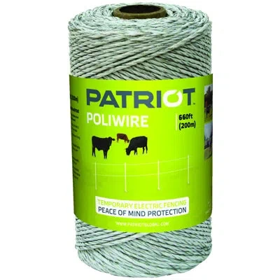 Patriòt Poliwire In White