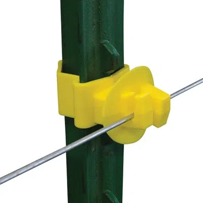 Patriòt T-post Claw Insulator In Yellow