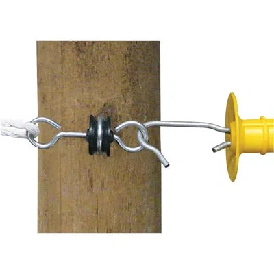 Patriòt Wood Post Gate Anchor In Silver