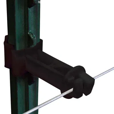 Patriòt Wrap-around T-post Extender Insulator In Black
