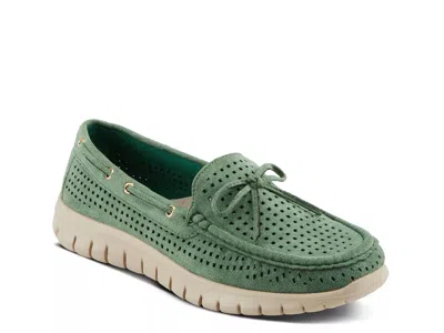 Patrizia Aboard Loafer In Green