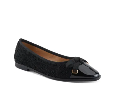 Patrizia Ainosa Ballet Flat In Black