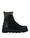 Patrizia Bonfanti Woman Ankle Boots Black Size 10 Soft Leather In Black