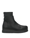 Patrizia Bonfanti Woman Ankle Boots Black Size 6 Leather In Black