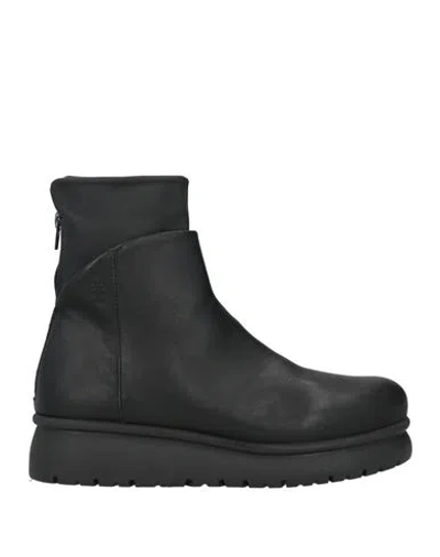 Patrizia Bonfanti Woman Ankle Boots Black Size 6 Leather