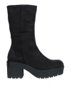 Patrizia Bonfanti Woman Ankle Boots Black Size 11 Soft Leather