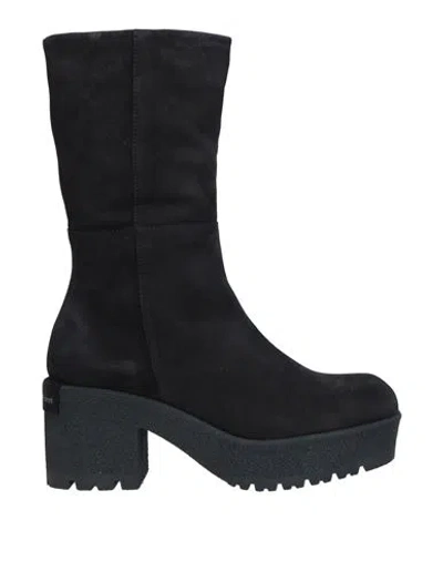Patrizia Bonfanti Woman Ankle Boots Black Size 11 Soft Leather