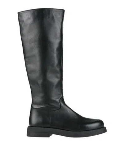 Patrizia Bonfanti Woman Boot Black Size 6 Leather