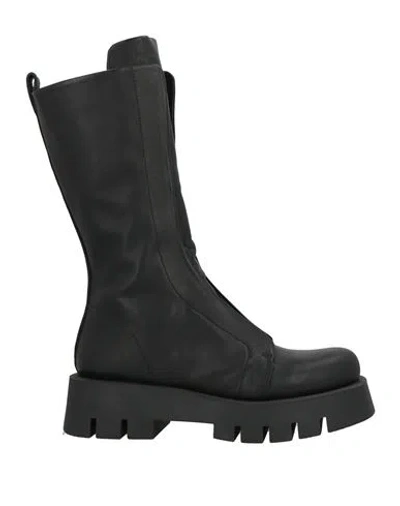 Patrizia Bonfanti Woman Boot Black Size 8 Leather