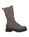 Patrizia Bonfanti Woman Boot Grey Size 8 Leather