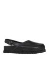 Patrizia Bonfanti Woman Mules & Clogs Black Size 6 Soft Leather In Black