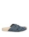 Patrizia Bonfanti Woman Sandals Midnight Blue Size 6 Leather