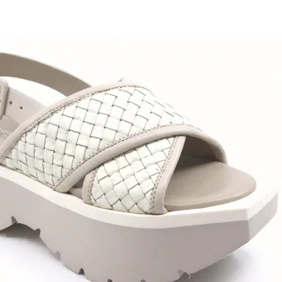 Patrizia Bonfanti Women's Asuka Woven Treccia Sandals In White