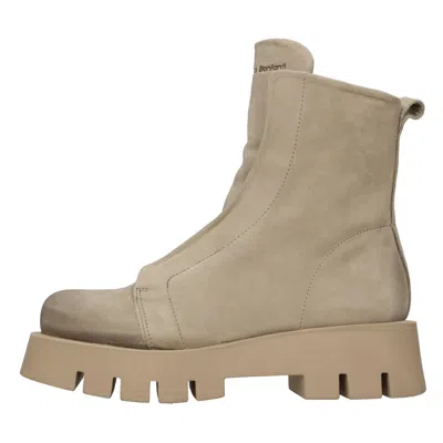 Patrizia Bonifanti Beige Boots In Beige Chari