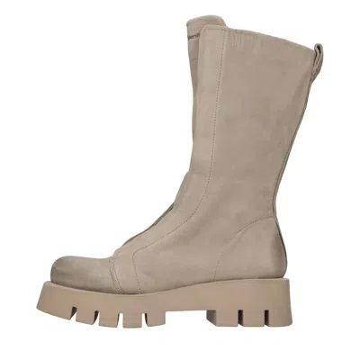 Patrizia Bonifanti Boots Beige In Beige Chari