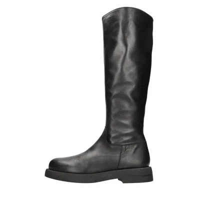 Patrizia Bonifanti Boots Black In Nero Neri E Grigi