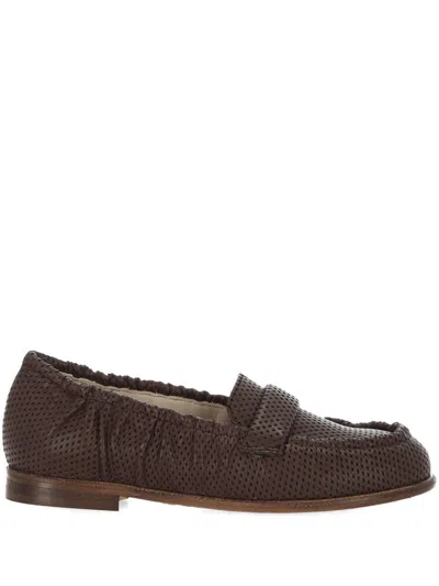 Patrizia Bonifanti Flat Shoes In Choco