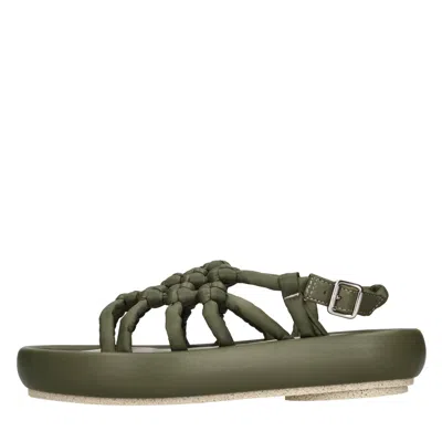 Patrizia Bonifanti Sandals Green In Multi