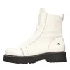 Patrizia Bonifanti White Boots In Bianco Chiari E Naturali