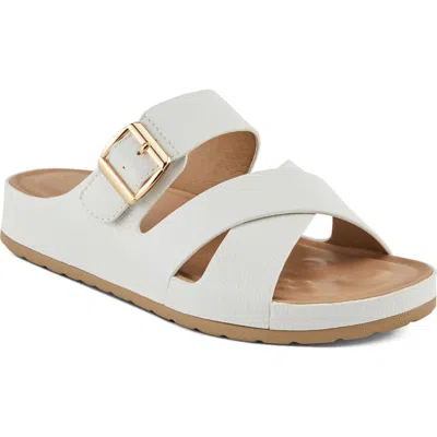 Patrizia By Spring Step Eliza Slide Sandal In White