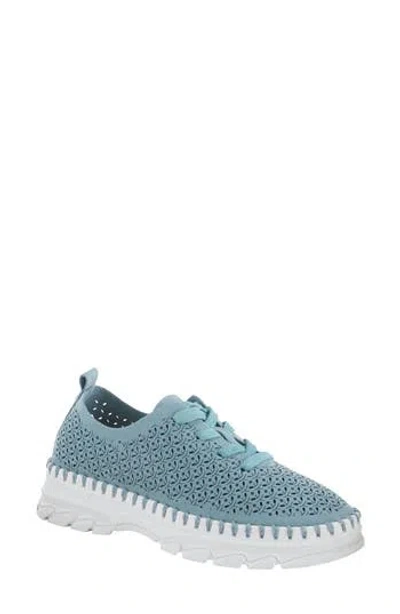 Patrizia By Spring Step Elodi Perforated Sneaker In Blue