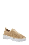 Patrizia By Spring Step Elodi Perforated Sneaker In Tan